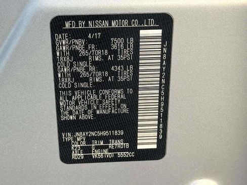 Used 2017 Nissan Armada SV w/ Driver Package image 44