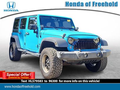 Used 2017 Jeep Wrangler Unlimited Sport w/ Quick Order Package 24S