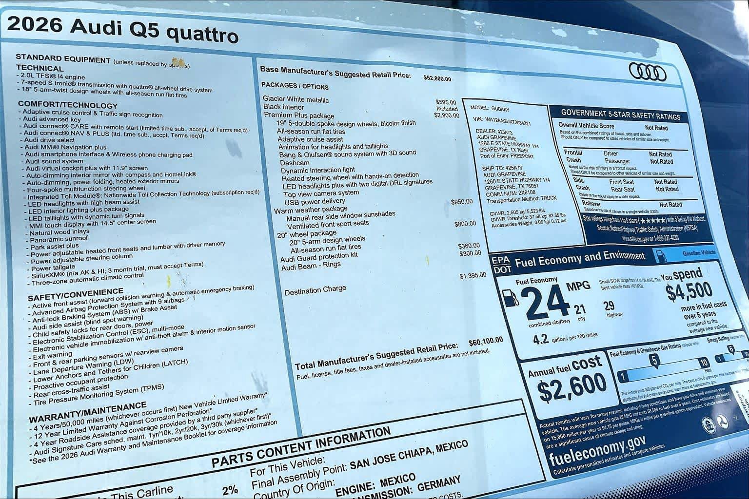 New 2026 Audi Q5 Premium Plus AWD/4WD image 19