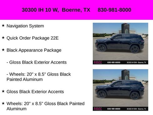 Used 2024 Jeep Grand Cherokee Limited w/ Black Appearance Package image 10