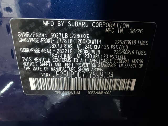 New 2026 Subaru Outback Limited AWD/4WD image 25