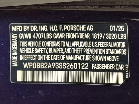 Certified 2025 Porsche 911 Targa 4 GTS w/ Premium Package AWD/4WD image 26