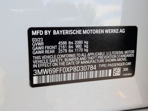 Used 2023 BMW 330i Sedan w/ M Sport Package RWD image 39