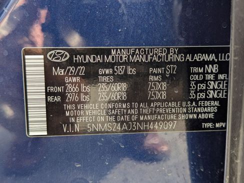 Used 2022 Hyundai Santa Fe SEL image 32