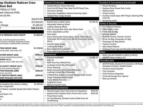 Used 2020 Jeep Gladiator Rubicon image 2