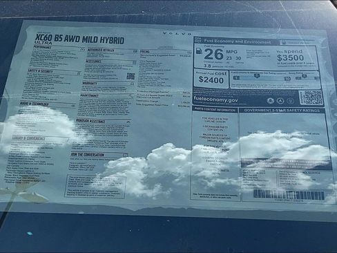 New 2026 Volvo XC60 B5 Ultra w/ Protection Package Premier image 25