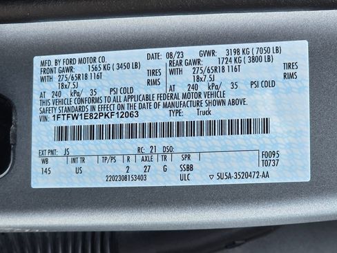 Used 2023 Ford F150 XLT w/ Equipment Group 302A High AWD/4WD image 28