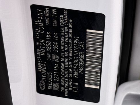 New 2026 Hyundai Elantra Limited w/ Cargo Package image 29