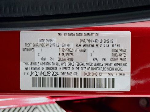 Used 2020 MAZDA MAZDA6 Touring image 32