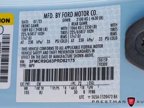 Used 2023 Ford Bronco Sport Heritage w/ Heritage Convenience Package AWD/4WD image 42