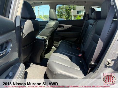 Used 2018 Nissan Murano SL w/ Moonroof Package AWD/4WD image 12