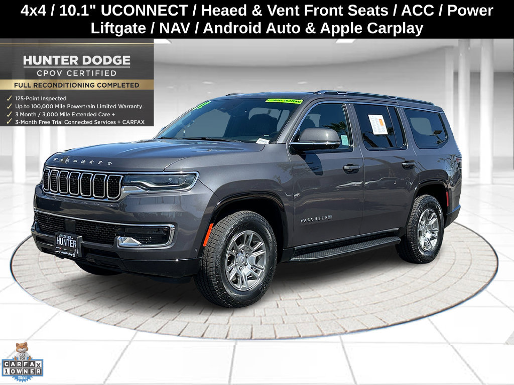 Certified 2022 Jeep Wagoneer Series I w/ Convenience Group I AWD/4WD image 1