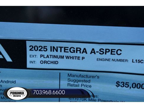New 2025 Acura Integra A-Spec image 34