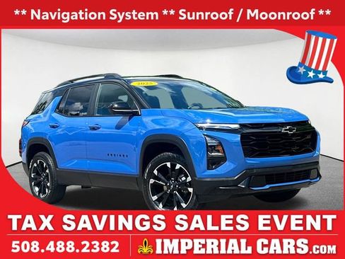 Used 2025 Chevrolet Equinox RS w/ Safety and Technology Package AWD/4WD image 1