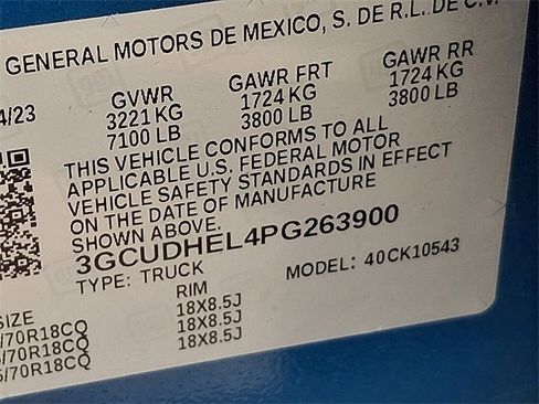 Used 2023 Chevrolet Silverado 1500 ZR2 w/ Technology Package image 27