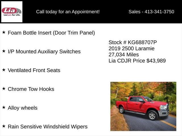 Certified 2019 RAM 2500 Laramie AWD/4WD image 31