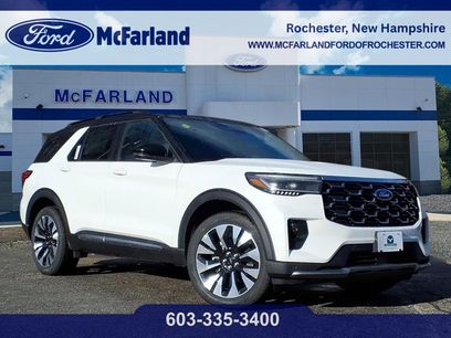 New 2026 Ford Explorer Platinum w/ LUX Leather Package