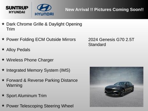 Used 2024 Genesis G70 2.5T w/ Sport Prestige Package AWD/4WD image 11