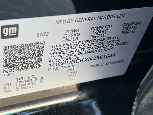 Used 2022 Chevrolet Silverado 1500 Custom image 24