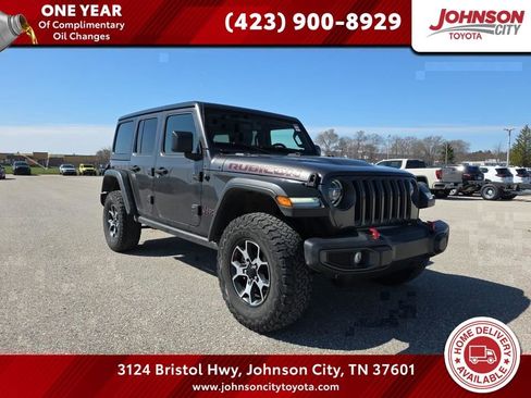 Used 2022 Jeep Wrangler Unlimited Rubicon w/ LED Lighting Group AWD/4WD image 1