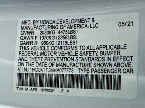 Used 2021 Honda Accord Sport image 12