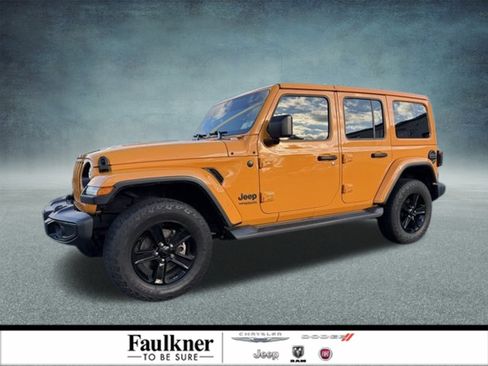 Certified 2021 Jeep Wrangler Unlimited Sahara image 1
