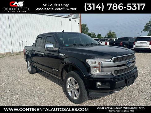 Used 2018 Ford F150 Platinum w/ Technology Package AWD/4WD image 1