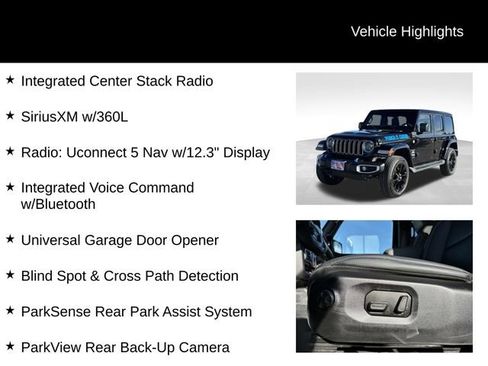 Used 2024 Jeep Wrangler Unlimited Sahara w/ Technology Group image 15