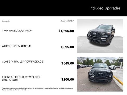 Used 2024 Ford Explorer ST-Line w/ Class IV Trailer Tow Package AWD/4WD image 8