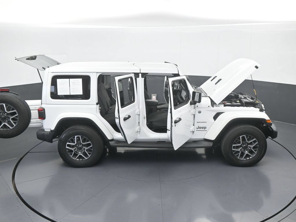 Used 2024 Jeep Wrangler Unlimited Sahara w/ Safety Group AWD/4WD image 67