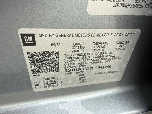 Used 2020 GMC Sierra 1500 Elevation w/ Elevation Value Package AWD/4WD image 19