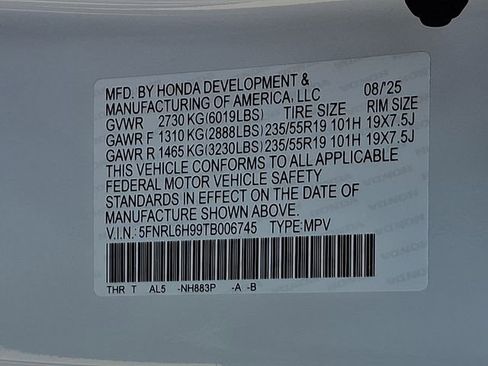 Used 2026 Honda Odyssey Elite image 28