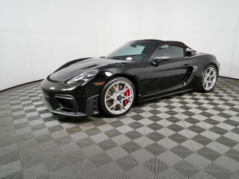 Certified 2025 Porsche 718 Boxster Spyder RS w/ Weissach Package RWD image 2