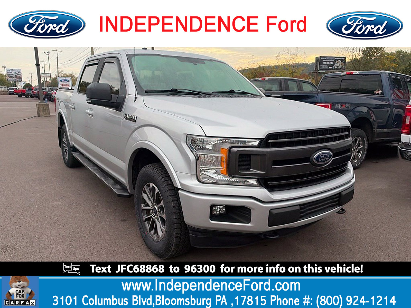 Certified 2018 Ford F150 XLT w/ Equipment Group 302A Luxury AWD/4WD image 1