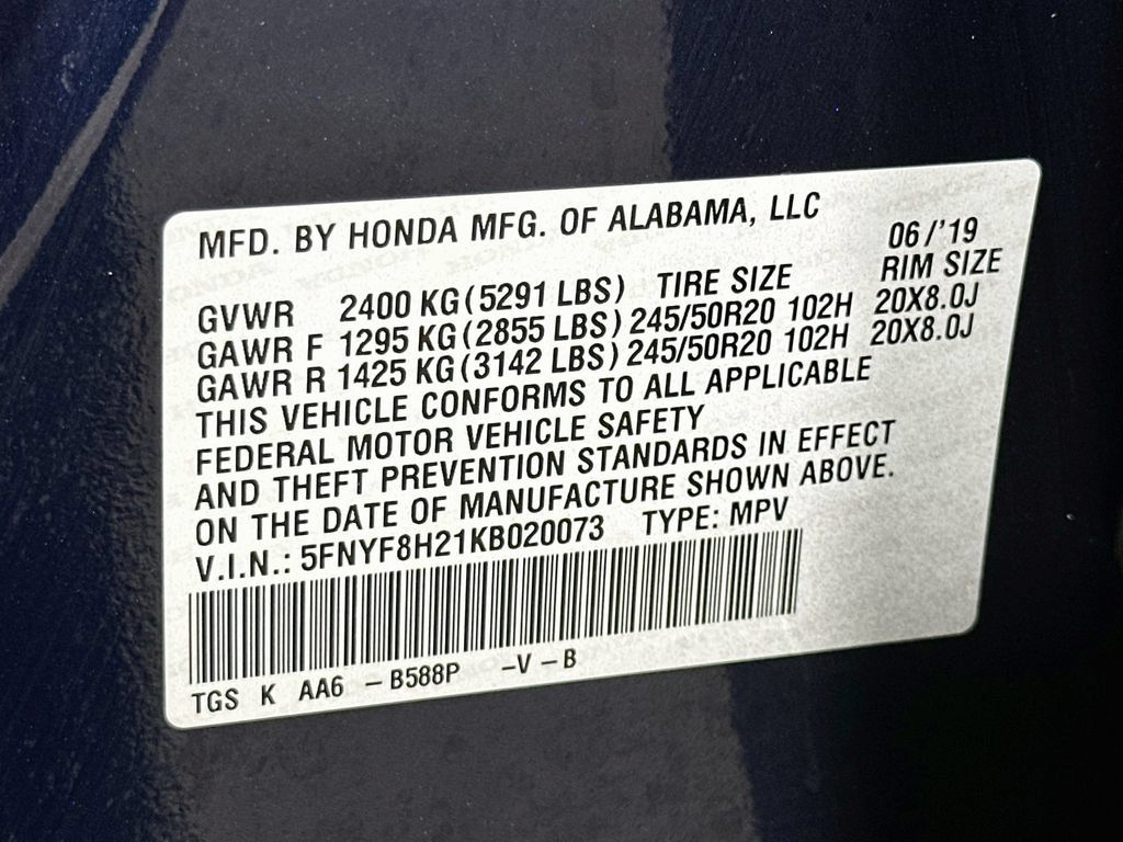 Used 2019 Honda Passport Sport image 37