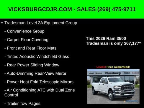 New 2026 RAM 3500 Tradesman image 11