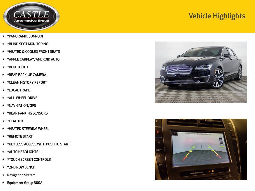 Used 2017 Lincoln MKZ Reserve AWD/4WD image 3