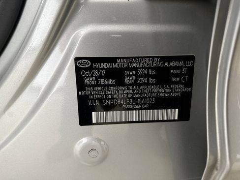 Used 2020 Hyundai Elantra Limited w/ Cargo Package (C1) image 19