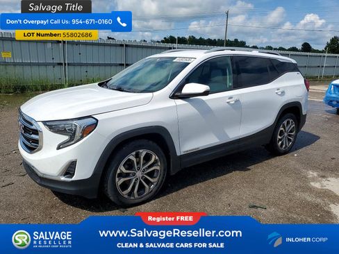 Used 2019 GMC Terrain SLT FWD image 1
