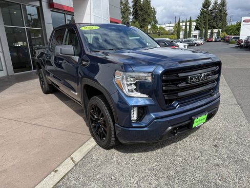 Used 2021 GMC Sierra 1500 Elevation w/ LPO, Elevation Black Package AWD/4WD image 8