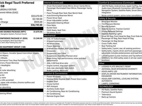 Used 2018 Buick Regal Preferred w/ Sights and Sounds Package image 35