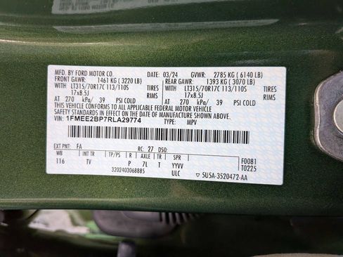 Used 2024 Ford Bronco Wildtrak AWD/4WD image 36