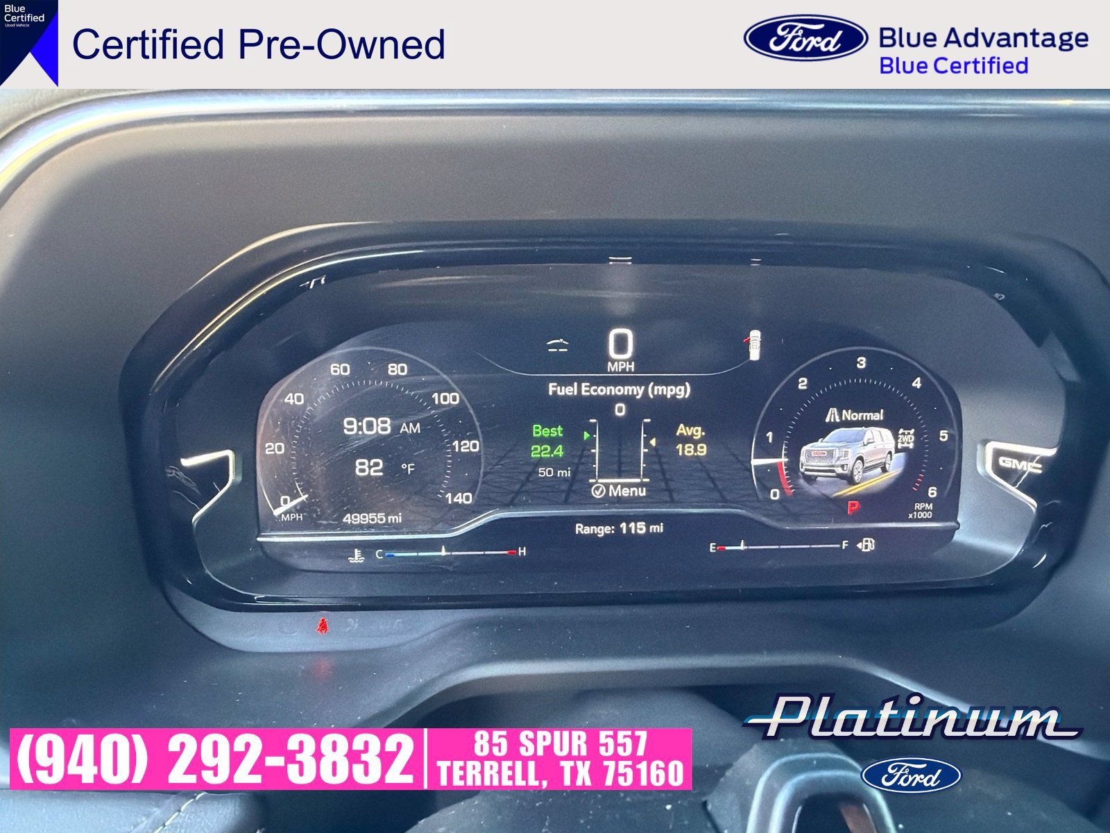 Used 2024 GMC Yukon XL Denali Ultimate AWD/4WD image 9