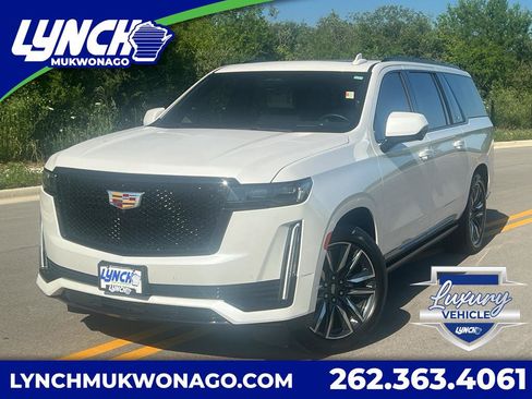 Used 2023 Cadillac Escalade ESV Sport w/ Touring Package AWD/4WD image 1