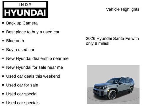 New 2026 Hyundai Santa Fe Calligraphy AWD/4WD image 7