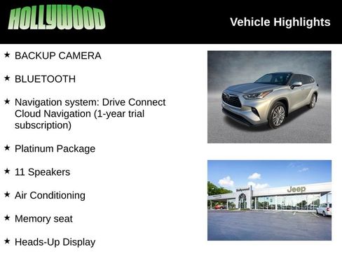 Used 2024 Toyota Highlander Platinum FWD image 3