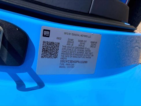 Used 2023 Chevrolet Corvette Stingray Premium Conv w/ Battery Protection Package image 33