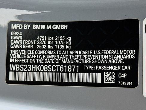 Used 2025 BMW M4 Competition w/ Executive Package image 35