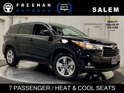 Used 2016 Toyota Highlander Limited Platinum