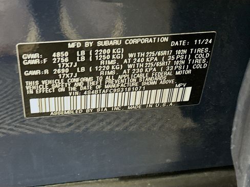 Used 2025 Subaru Outback Premium AWD/4WD image 12